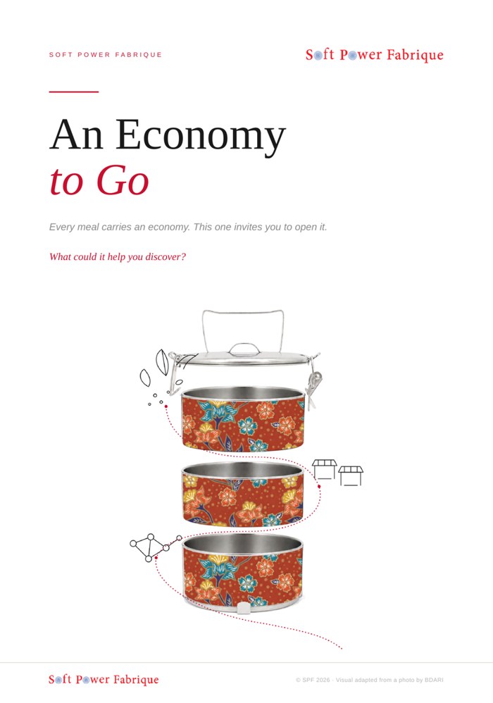 Brochure cover — An Economy to Go